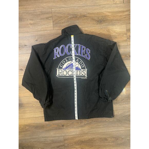 VTG 1997 Chalk Line Colorado Rockies Men’s Medium Lightweight Jacket. - Picture 4 of 7